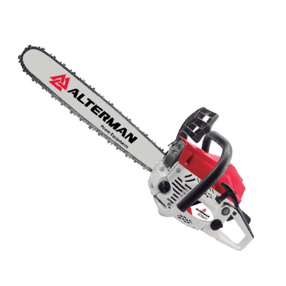 MOTOSIERRA ALTERMAN A GASOLINA 2 TIEMPOS 62CC ESPADA 22" (55 CM) XCS62-I(489980) GARANTIA 1 AÑO