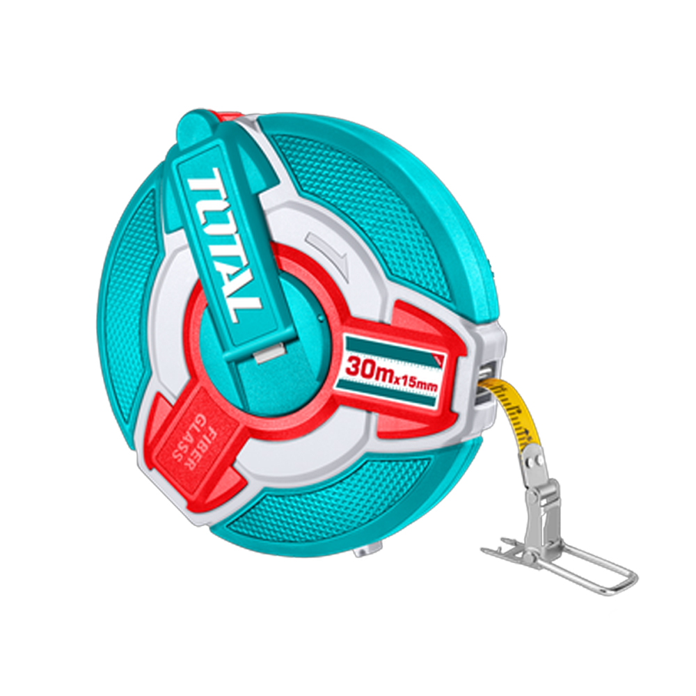 DECAMETRO 30MTS INDUSTRIAL FIBRA DE VIDRIO TOTAL  (TMTF18306)