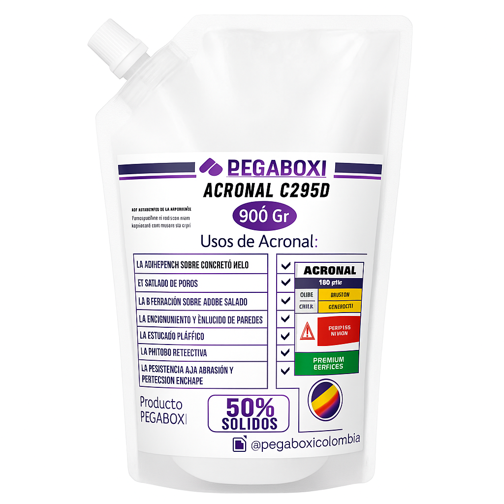 ACRONAL E-50% CUARTO BOLSA DOYPACK 