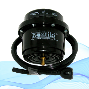 DUCHA ELECTRICA KONTIKI 3 TEMPERATURAS CON MINIDUCHA 120V(K-105)