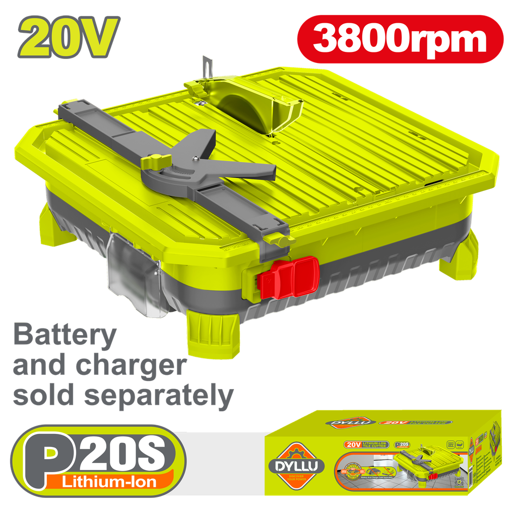 CORTABALDOSA - AZULEJO 20V BATERIA Y CARGADOR SE VENDEN POR SEPARADO DYLLU (DTUU1501)