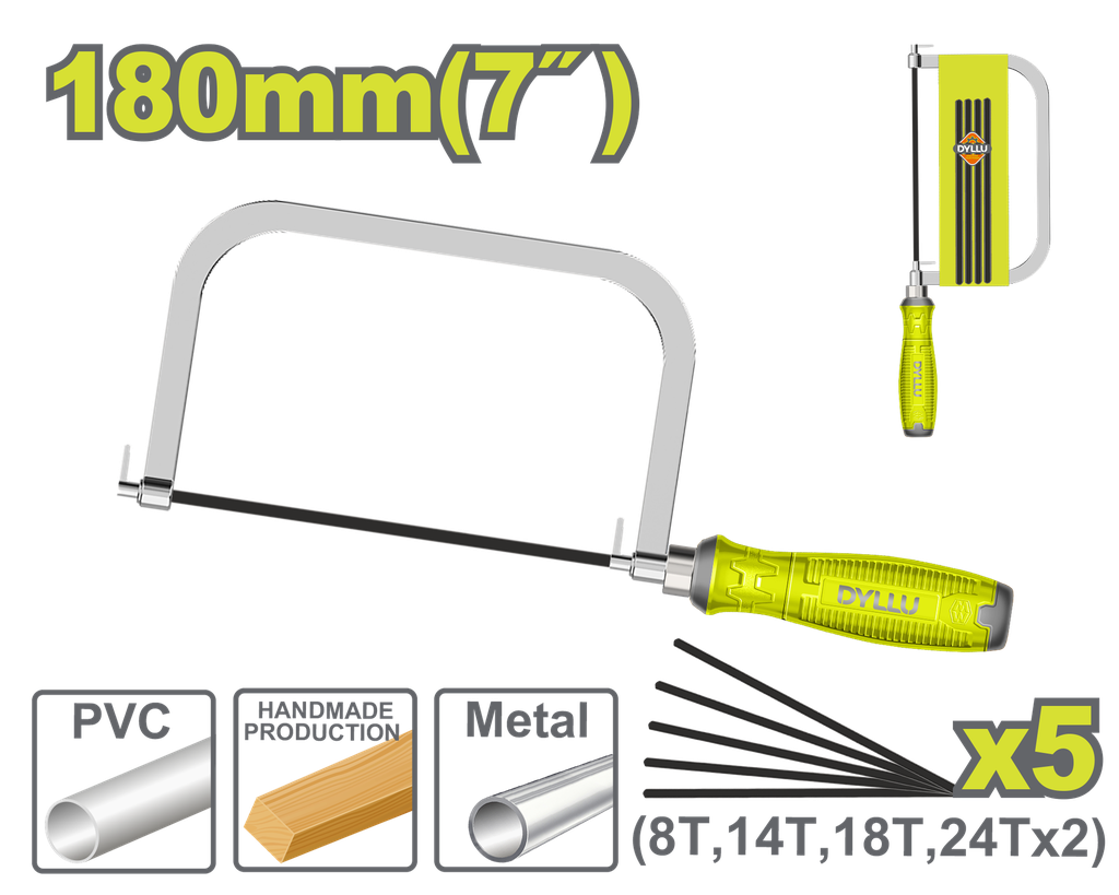 MARCO CALADOR PARA SEGUETA 7" DYLLU (DTHF5107)