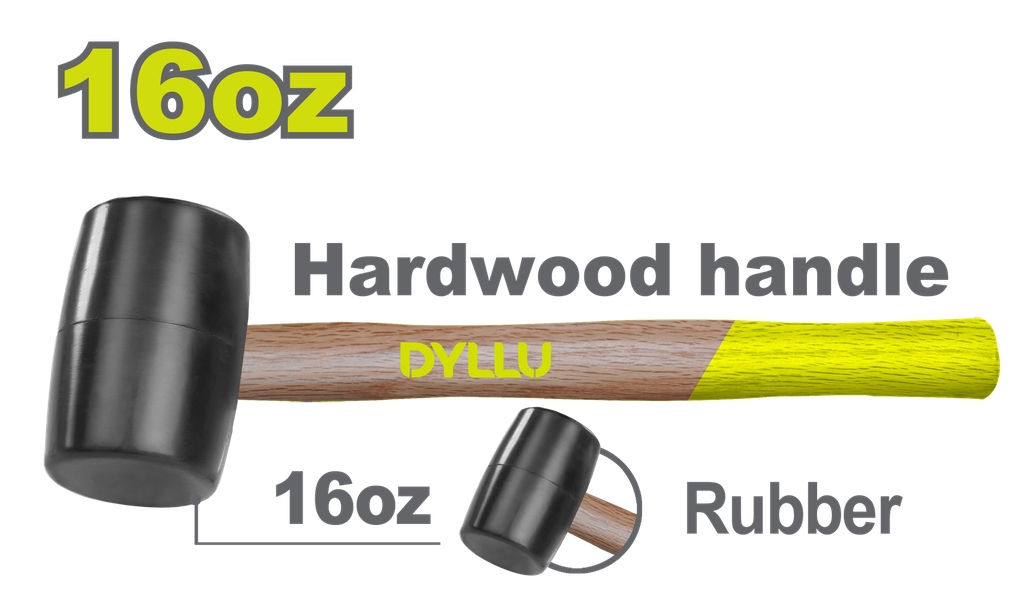 MARTILLO CHIPOTE 16OZ MANGO MADERA DYLLU (DTMB7302)