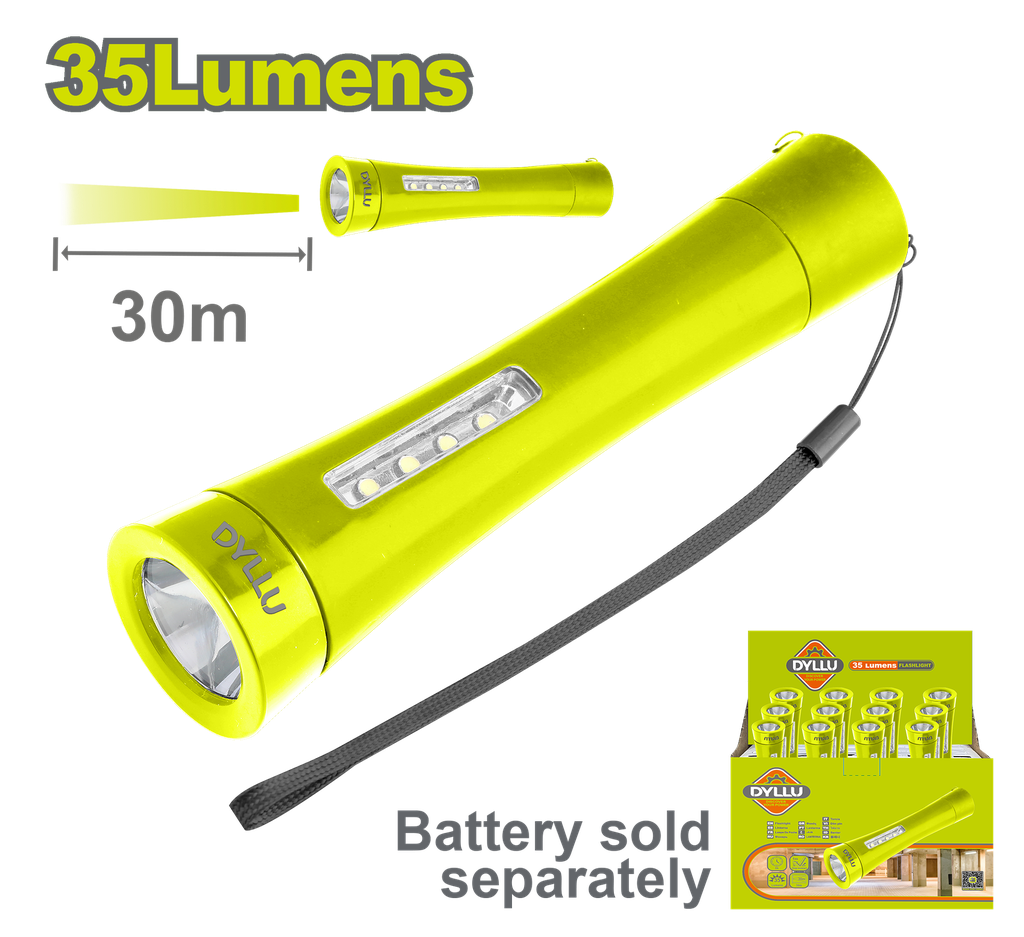 LINTERNA 35LM DYLLU (DTFL10035)