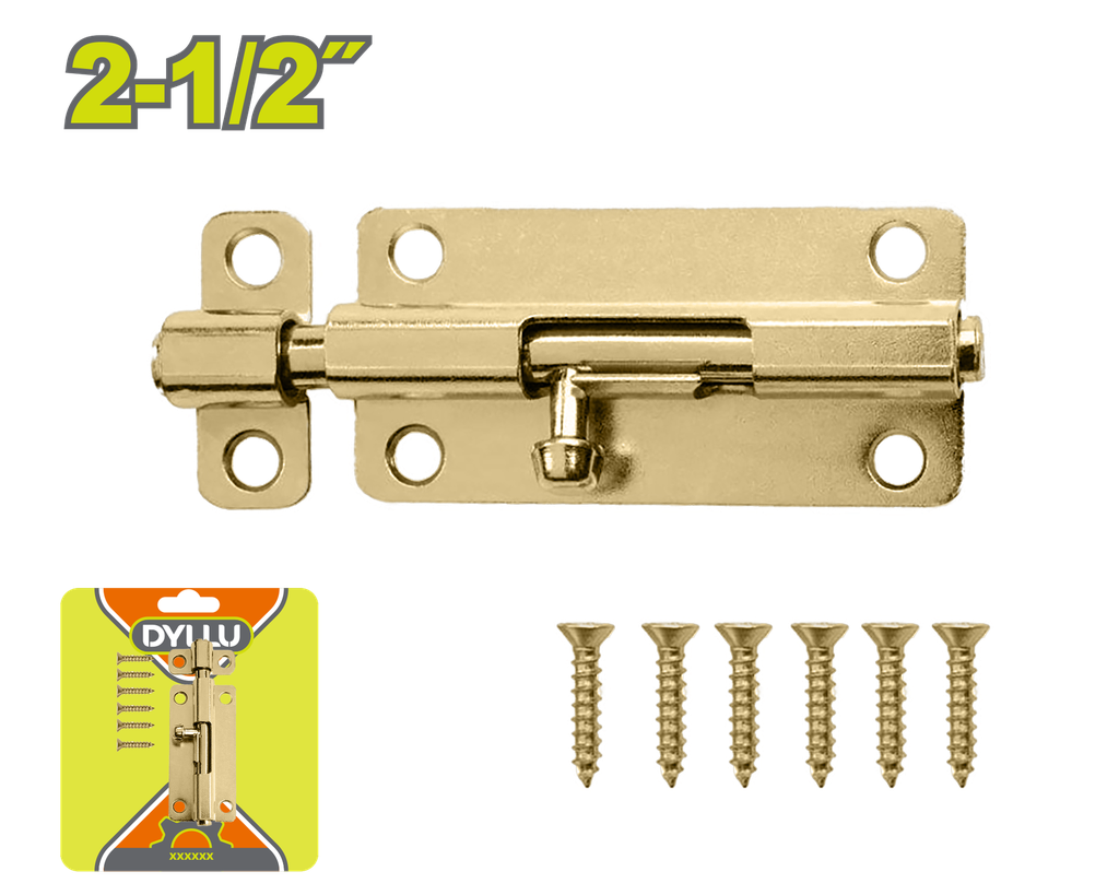 PASADOR 2-1/2" LATONADO DYLLU (DTCX1K25)