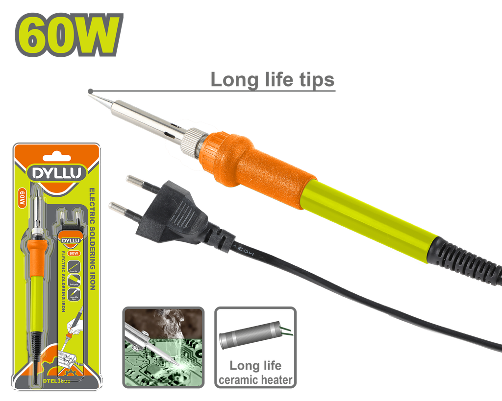 CAUTIN PLASTICO 60W DYLLU (UDTEL3616)