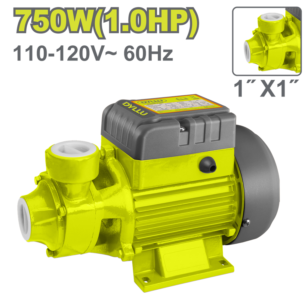 ELECTROBOMBA 1 HP 750W 110/120VDYLLU (UDTWPVA03)