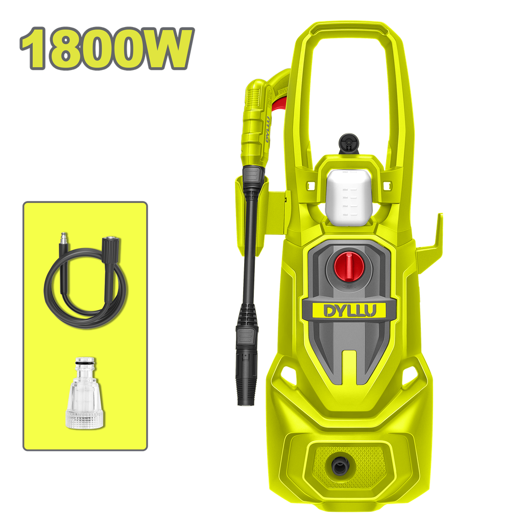 HIDROLAVADORA 1800W 1885PSI INDUSTRIAL 120V DYLLU (UDTHP3A18)