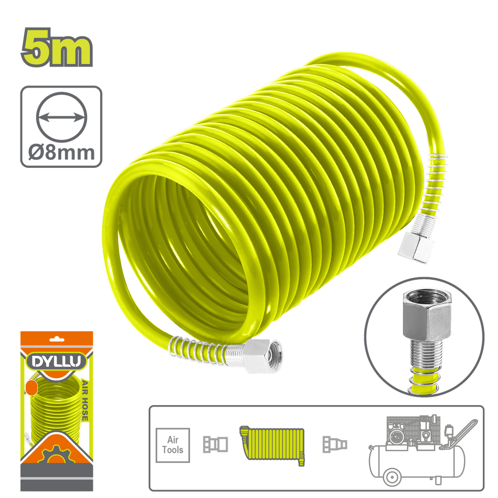 MANGUERA DE AIRE 5M  DYLLU (DTQG1905)