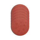 JUEGO DE HOJAS DE LIJA X 30 PIEZAS 5" PARA LIJADORA DE PARED SUPER TOTAL (TAC225030)