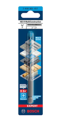 BROCA BOSCH MULTICONSTRUCCION(1/8X 2X3")