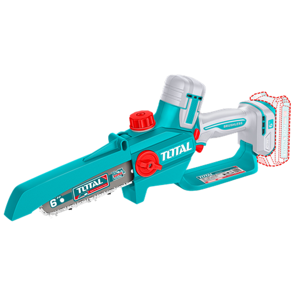 SIERRA MINI INALAMBRICA 6"  20V CARGADOR SE VENDEN POR SEPARADO  INDUSTRIAL  SUPER TOTAL (TGSLI2066)