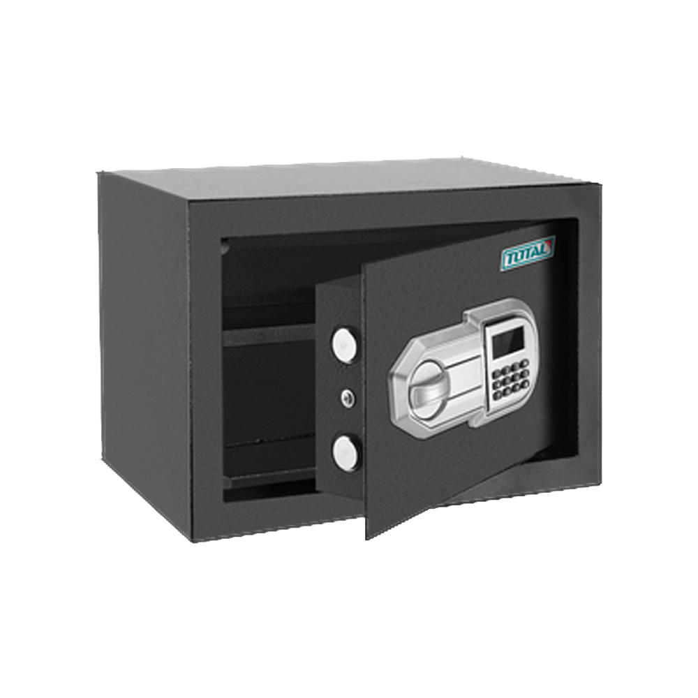CAJA FUERTE DE SEGURIDAD CON CLAVE INTERCAMBIABLE (25X35X25)  SUPER TOTAL (TESF2501)