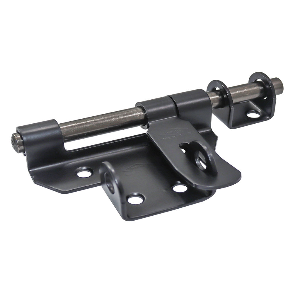 PASADOR PORTACANDADO 4 1/2" NEGRO MATE CAL 14 INDUMA  (T1504-0006)