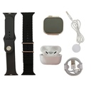 SMARTWATCH + AUDIFONOS INALAMBRICOS (HT4064)