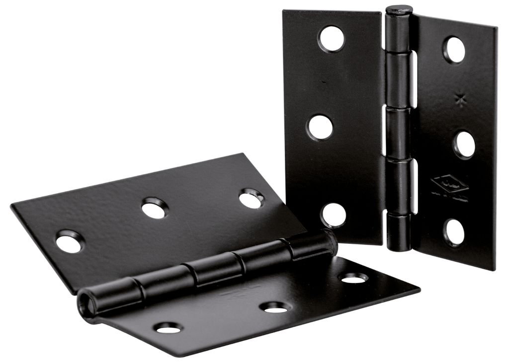 BISAGRA NUDO CABEZA PLANA NEGRO MATE 3X3 C-16 (CAJA X 12 PARES)(PUERTA)(T1106-0227)