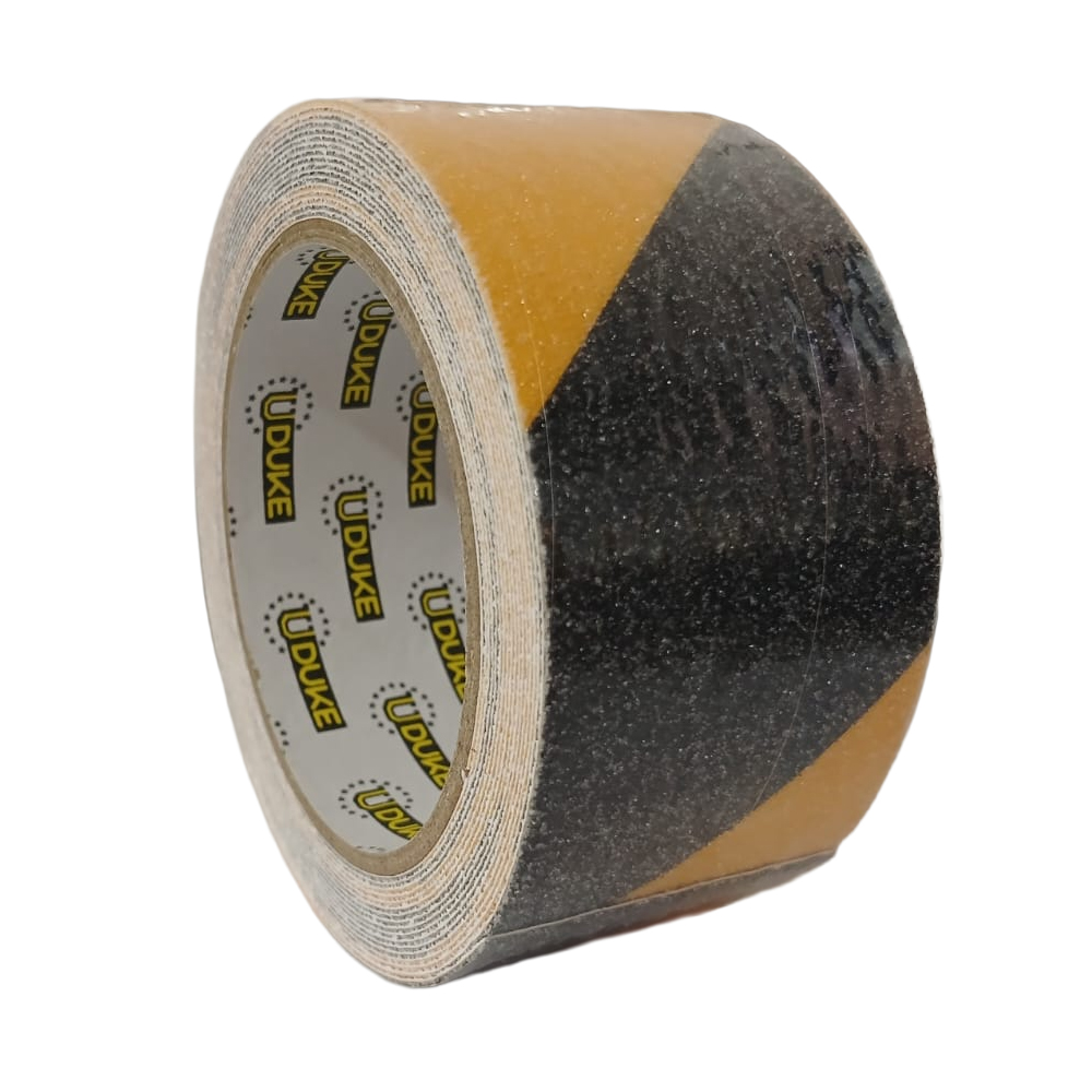 CINTA ADHESIVA ANTIDESLIZANTE 2 X 5 MTS AMARILLA Y NEGRA UDUKE (HT4015)