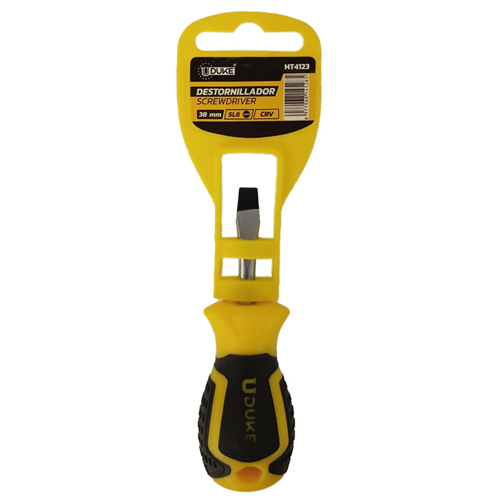 DESTORNILLADOR 1/4 X 1 1/2" PUÑO  (-) PUNTA IMANTADA UDUKE (HT4123)