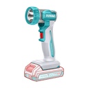 LINTERNA INALAMBRICA 470 LUMENES 20V INDUSTRIAL BATERIA Y CARGADOR NO INCLUIDO SUPER TOTAL (TWLI2058)