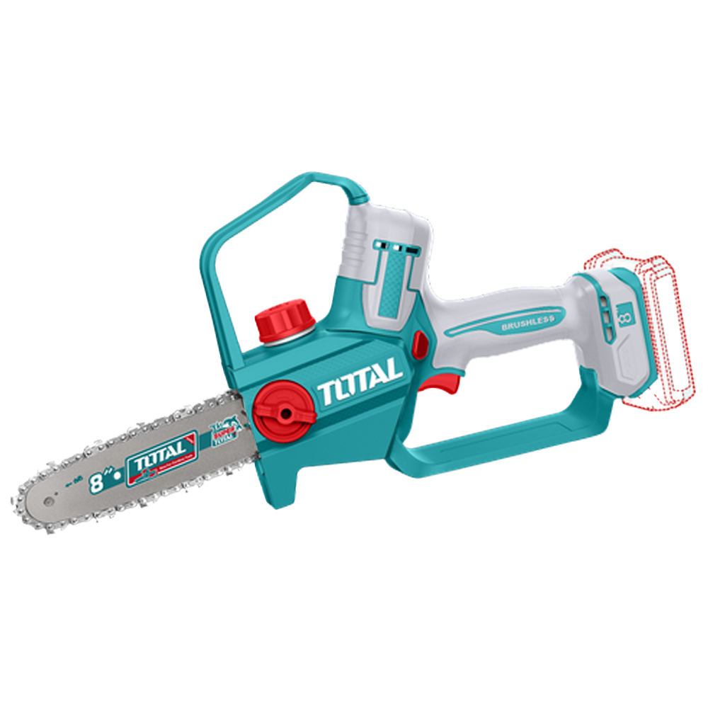 SIERRA MINI INALAMBRICA 8"  20V CARGADOR SE VENDEN POR SEPARADO  INDUSTRIAL  SUPER TOTAL (TGSLI2088)