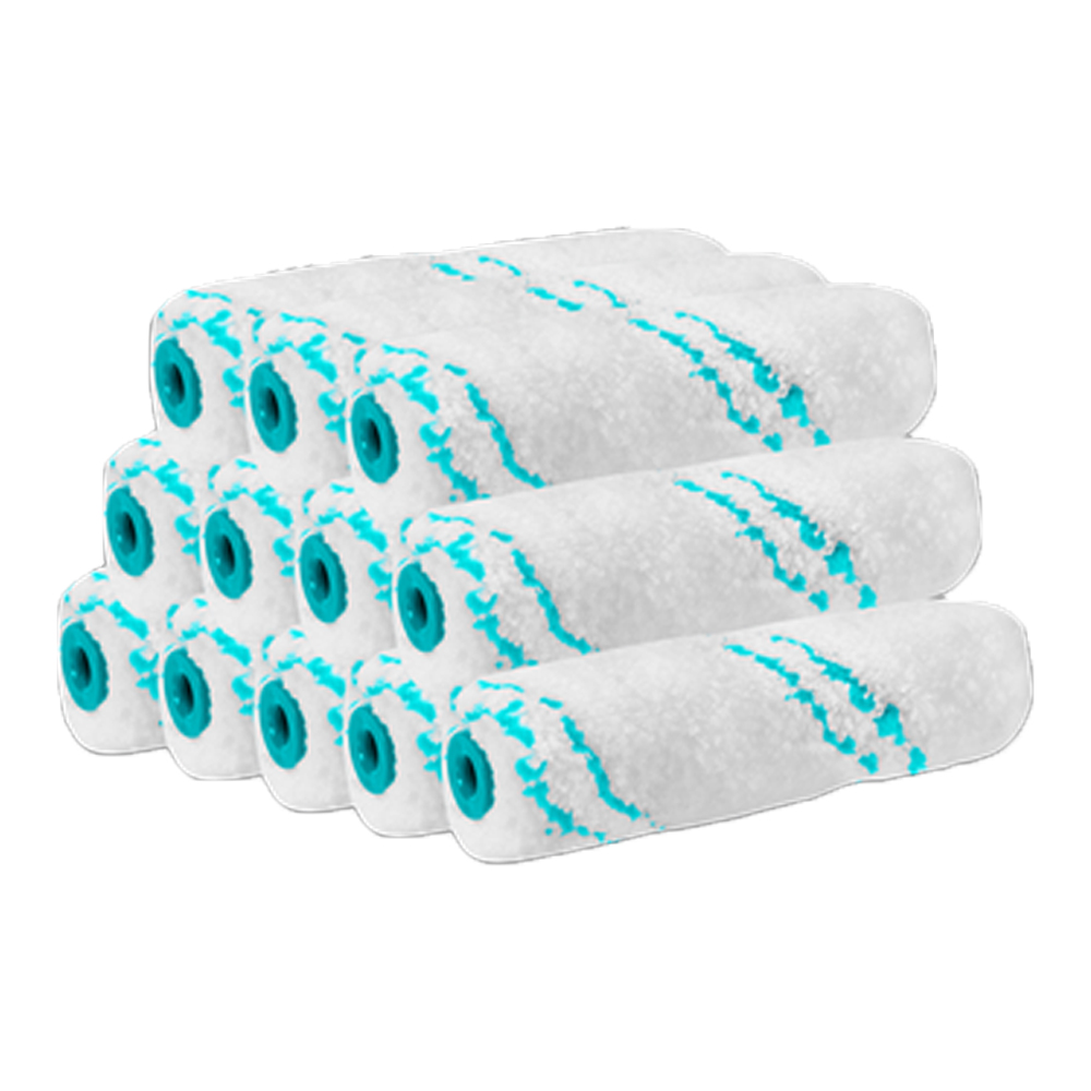 REPUESTO DE RODILLO 4" DE MICROFIBRA X 12 PZS SUPER TOTAL (THRC560412)