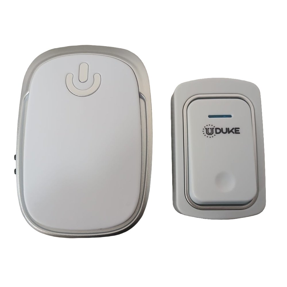 TIMBRE INALAMBRICO ENERGIA UDUKE FRECUENCIA GENERAL 25 MELODIAS (ALCANCE 150 MTRS) (HT4043)