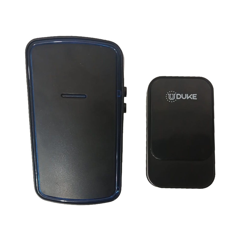 TIMBRE INALAMBRICO CINETICO NEGRO UDUKE  38 MELODIAS (ALCANCE 130 MTRS) (HT4045)