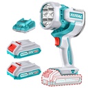 LAMPARA DE TRABAJO INALAMBRICA 2500 LUMENES 20V  (UTWLI20887)