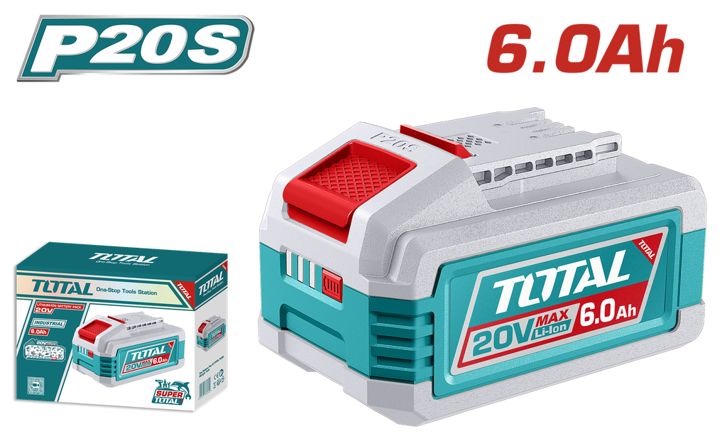 BATERIA 20V 6.0AH INDUSTRIAL ION LITHIUM TOTAL (TFBLI2126)