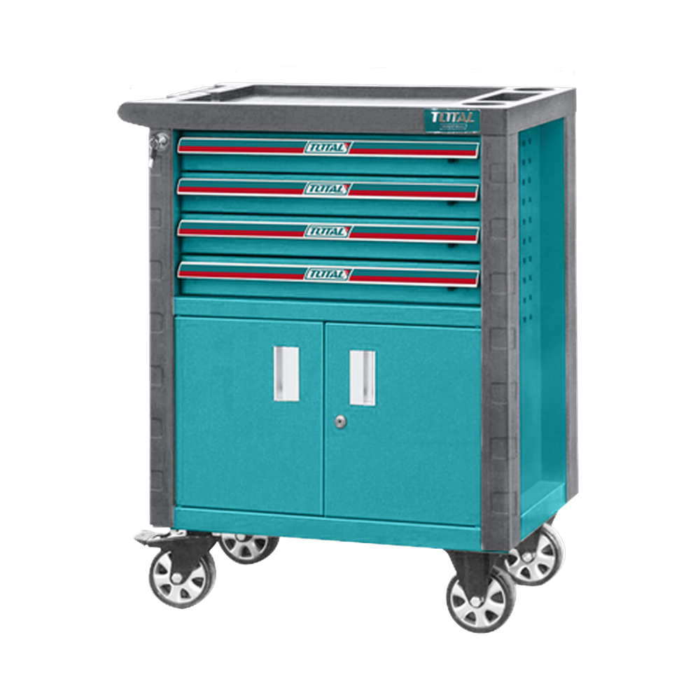 GABINETE DE 4 BANDEJAS CON RODACHIN (765*465*976MM) INDUSTRIAL SUPER TOTAL (THRC01041)