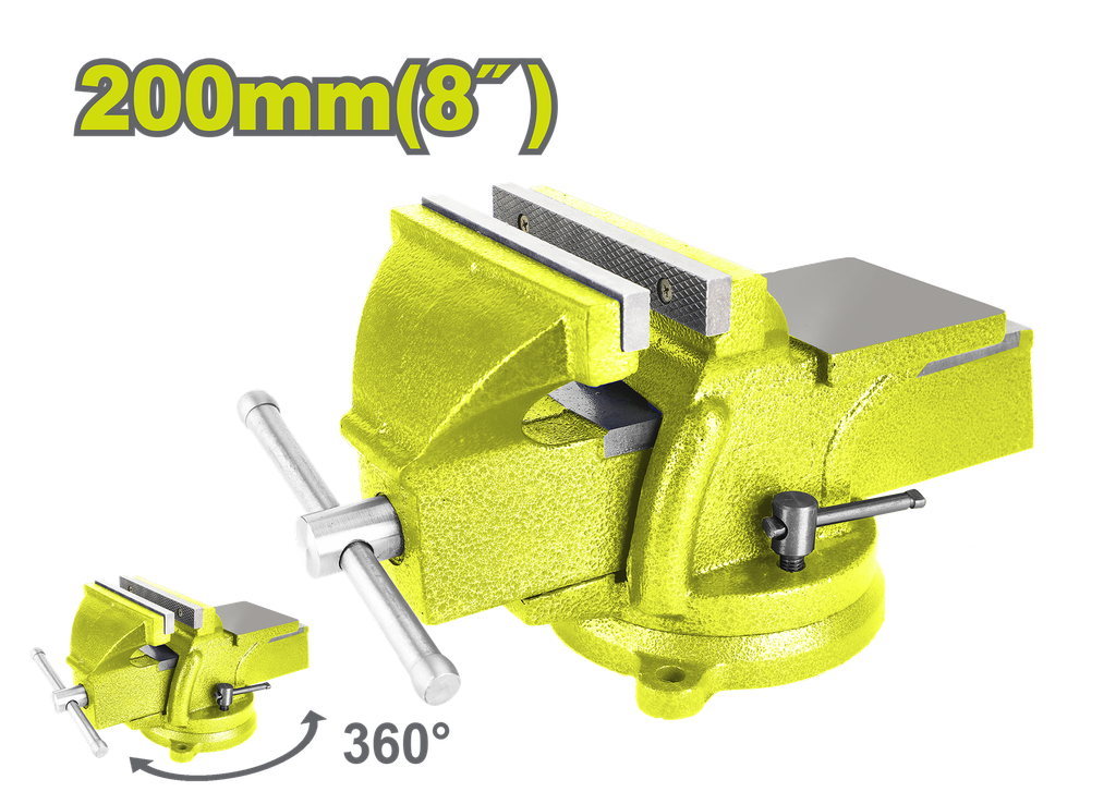 PRENSA DE BANCO 8" CON BASE GIRATORIA DYLLU (DTBV1A08)