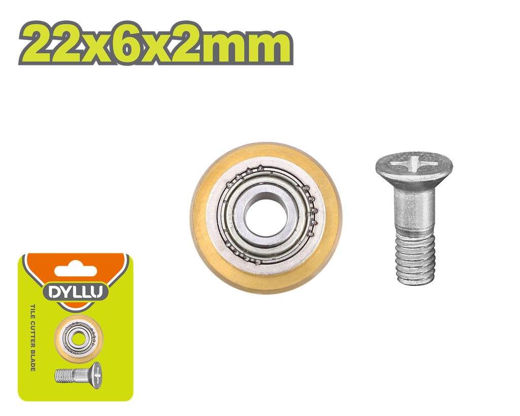 RODAJA CORTABALDOSA  22X06X2MM  DYLLU (DTCJ3501)