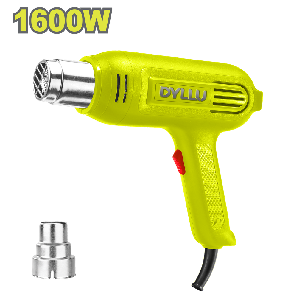 PISTOLA CALOR 1600W INCLUYE 1 BOQUILLA DYLLU (UDTHG1516)