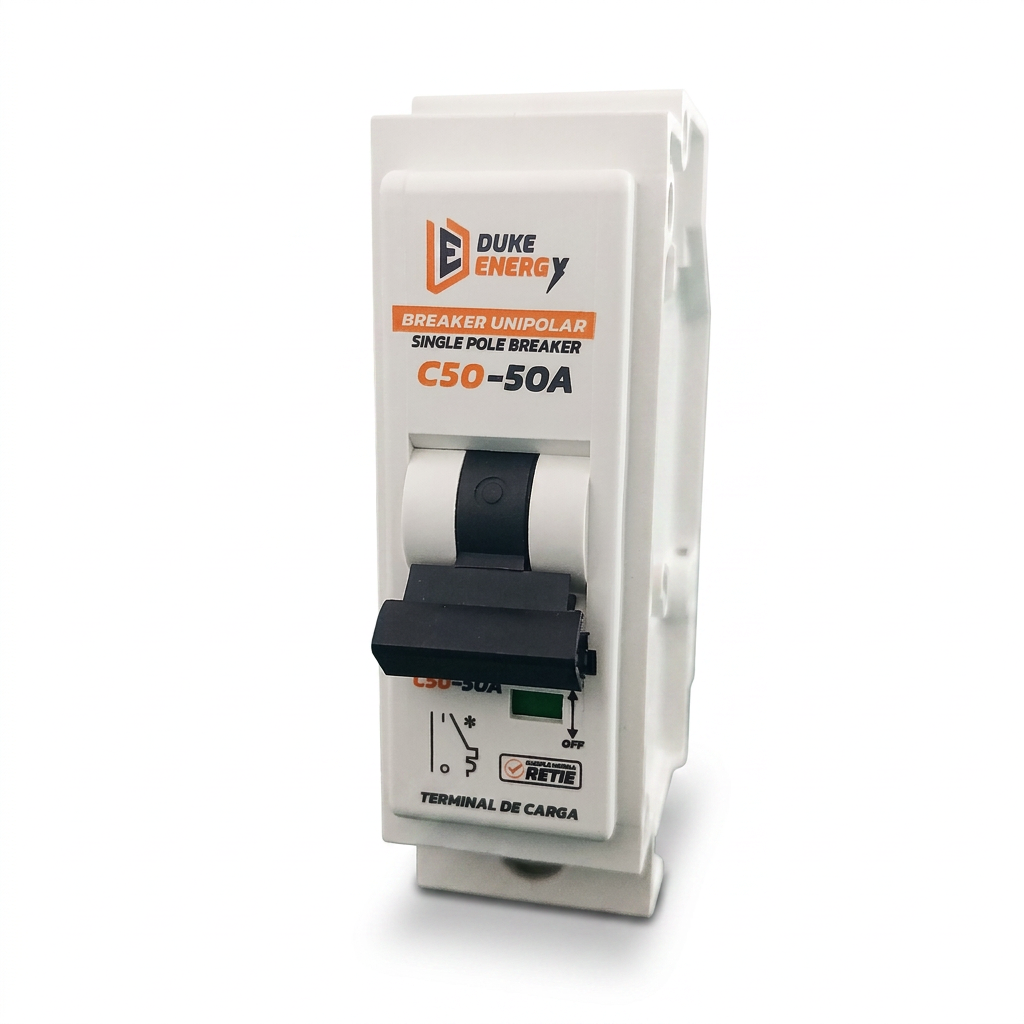 BREAKER DUKE ENERGY L7 1 POLO 50A 120/240V 10KA (HT4152) 