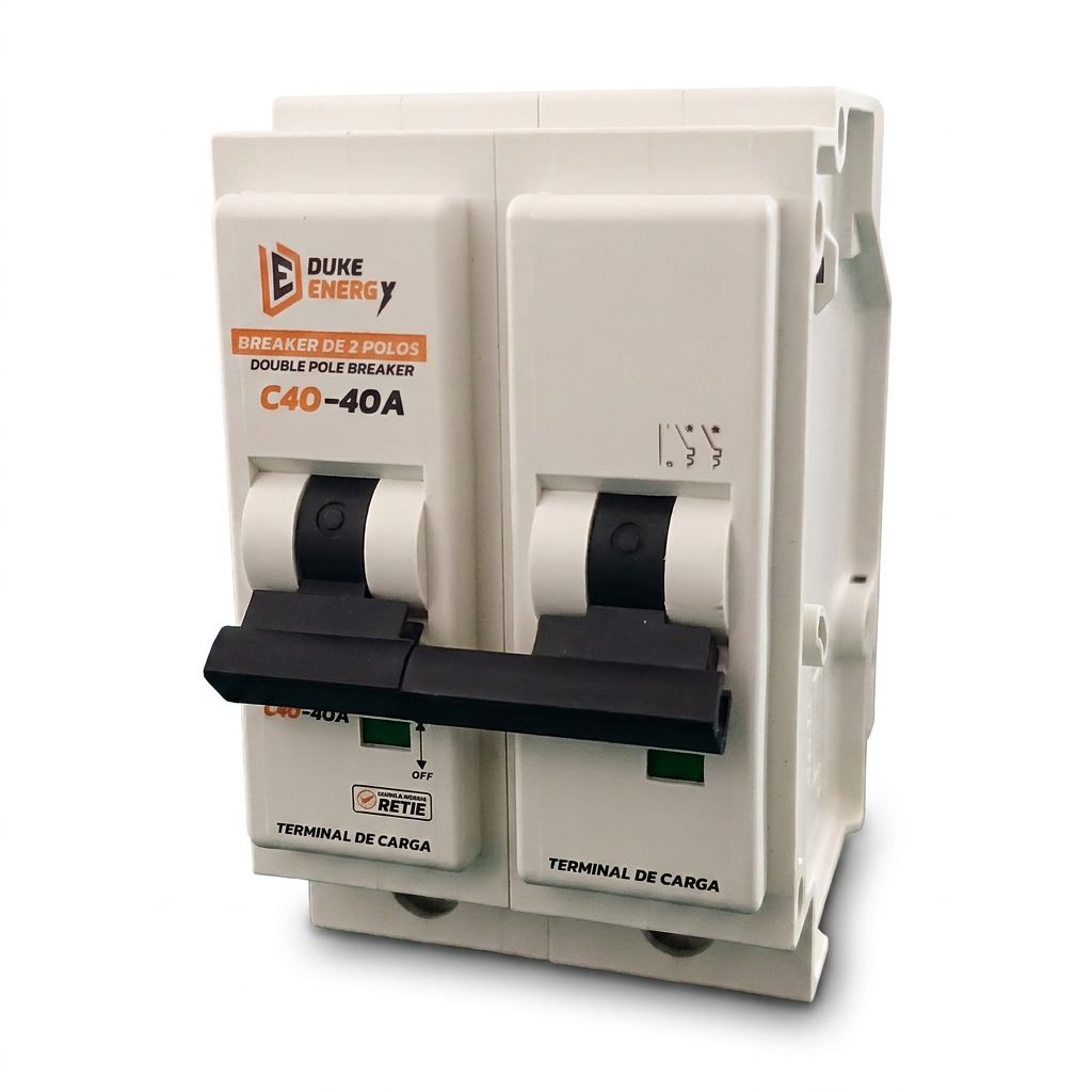 BREAKER DUKE ENERGY L7 2 POLO 40A 120/240V 10KA (HT4157) 