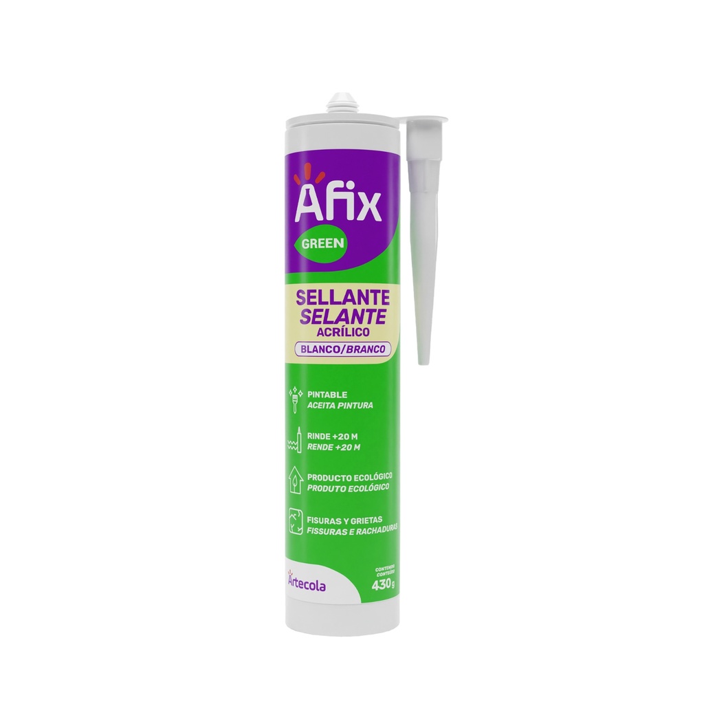 SELLADOR Y ADHESIVO ACRILICO BLANCO X 430ML AFIX PEGADIT (0406732)