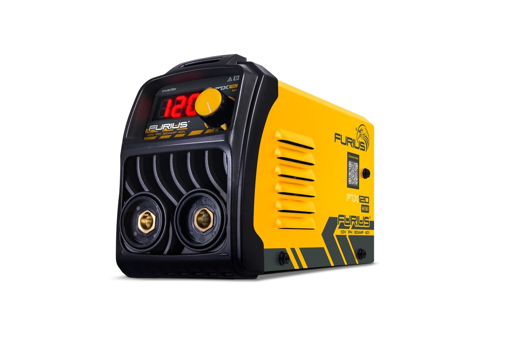 SOLDADOR INVERSOR FIX 120 MINI 120A - 110V FURIUS (FW120M)