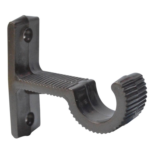 [8737] ACCESORIO CORTINERO SOPORTE MURO CAFE DE 3/4 (080402)