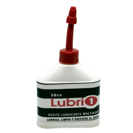 [20] ACEITE 3 EN 1 ECONOMICO PEQUEÑO LUBRI 1 (30CC)(1103)