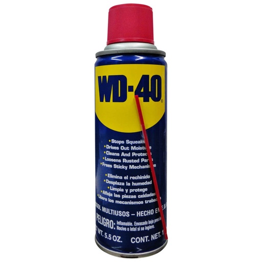 [2916] ACEITE LUBRICANTE WD 40 (5.5 ONZ-190ML-155G)  (X24UNDS)