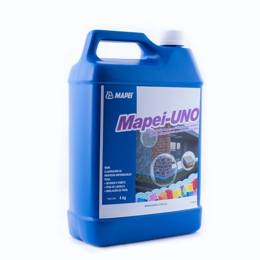 [20667] ADICTIVO MAPEI UNO 4 KG IMPERMEABILIZANTE PARA MORTERO (7901404)