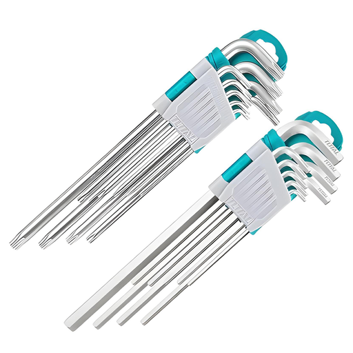 [15456] ALEM Y TORX INDUSTRIAL JUEGO X 18 PZS EXTRA LARGAS TOTAL (THT106KT0181)