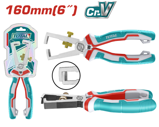 [20403] ALICATE PELA CABLE FRONTAL INDUSTRIAL SUPER TOTAL (THT25616)