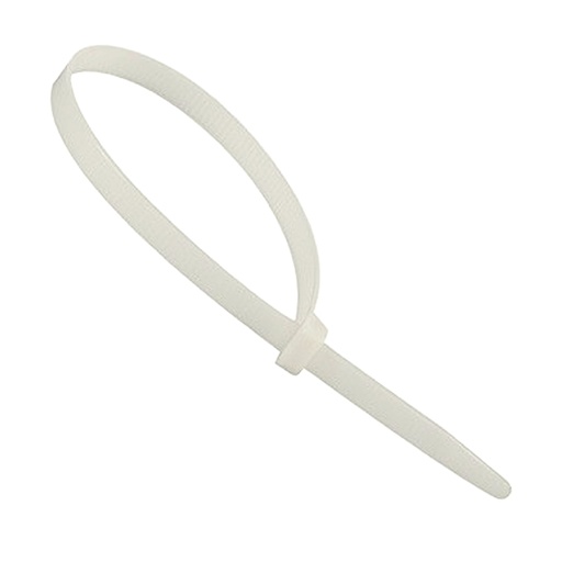 [10085] AMARRA PLASTICA UDUKE BLANCA 3.6X200MM (20 CM) (100 UNDS) (HT70021)