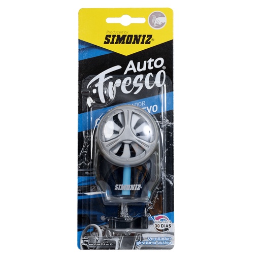 [18617] AMBIENTADOR AUTO FRESCO AIR TECH CARRO NUEVO 10ML SIMONIZ (204842)