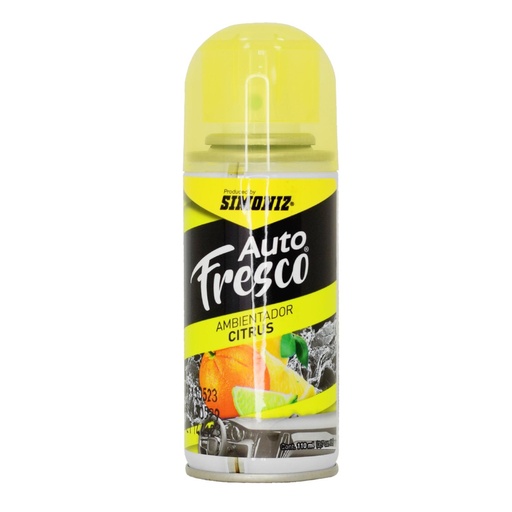 [18618] AMBIENTADOR AUTO FRESCO CITRUS 110ML SIMONIZ (108038)