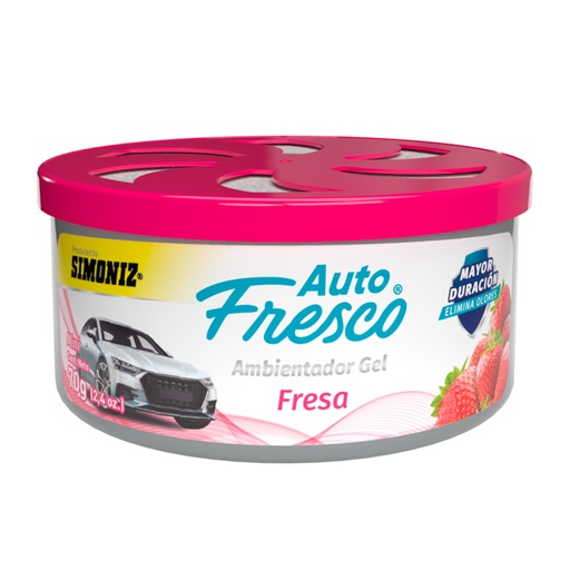 [20454] AMBIENTADOR GEL FRESA AUTO FRESCO 70GR SIMONIZ (208636)