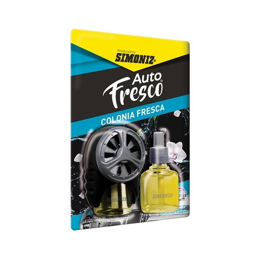 [15994] AMBIENTADOR SHICK AIR TECH + REPUESTO COLONIA FRESCA  X 10 ML (107016)