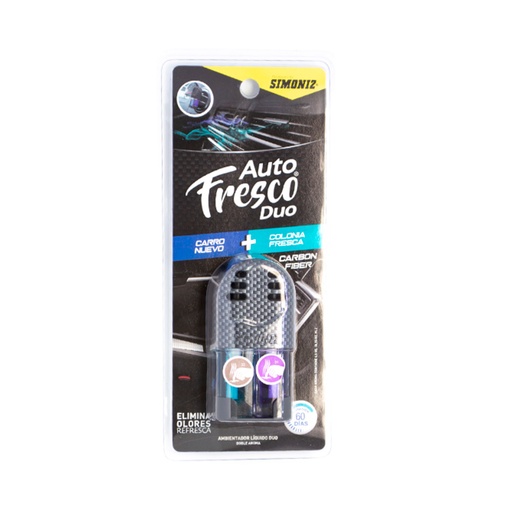 [15981] AMBIENTADOR SHICK SPLASH X 2 CARRO NUEVO COLON 4,5ML  (107888)