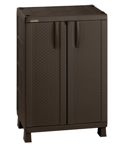 [16692] ARMARIO MEDIANO RATTAN WENGUE RIMAX (7189)